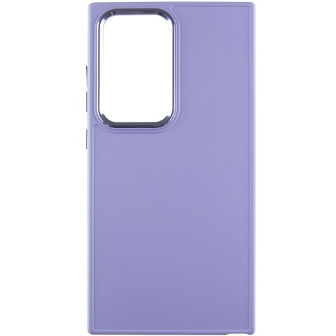 TPU чохол Bonbon Metal Style для Samsung Galaxy S24 Ultra Бузковий / Dasheen