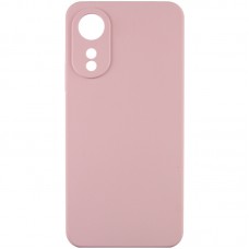Чохол Silicone Cover Lakshmi Full Camera (AAA) для Oppo A78 4G Рожевий / Pink Sand