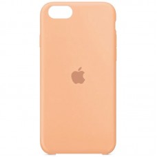 Чохол Silicone Case (AA) для Apple iPhone SE (2020) Помаранчевий / Cantaloupe
