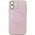 Чохол TPU+Glass Sapphire Midnight with MagSafe для Apple iPhone 11 (6.1") Рожевий / Pink Sand