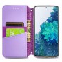 Шкіряний чохол книжка GETMAN Mandala (PU) для Xiaomi Mi 10T Lite / Redmi Note 9 Pro 5G Фіолетовий