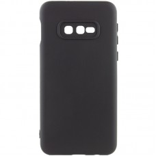 Чохол Silicone Cover Lakshmi Full Camera (A) для Samsung Galaxy S10e Чорний / Black