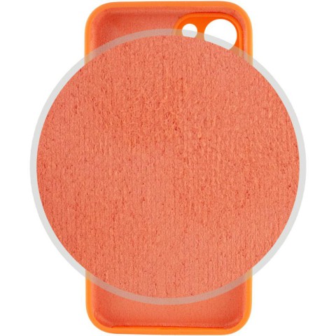 Чохол Silicone Case Full Camera Protective (AA) для Apple iPhone 14 Plus (6.7") Помаранчевий / Kumquat
