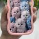 Чохол TPU Cloudy Pictures для Apple iPhone 16 Pro (6.3") Kittens