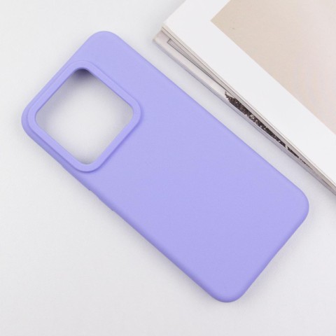 Чохол Silicone Cover Lakshmi (AAA) для Xiaomi 13T / 13T Pro Бузковий / Dasheen