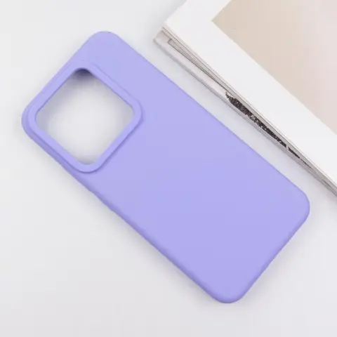 Чохол Silicone Cover Lakshmi (AAA) для Xiaomi 13T / 13T Pro Бузковий / Dasheen