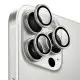 Захисне скло Metal Classic на камеру (у упак.) для Apple iPhone 17 Pro (6.3") / 17 Pro Max (6.9") Срібний / Silver