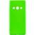 Чохол TPU GETMAN Liquid Silk Full Camera для Xiaomi Redmi A3 Салатовий / Neon Green