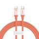 Дата кабель Baseus 0°C Series Fast Charging Type-C to Type-C 100W (1m) (P10368800731) Canyon Coral