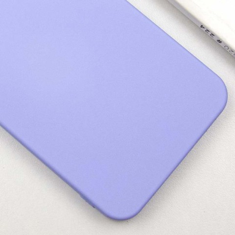 Чохол TPU GETMAN Liquid Silk Full Camera для Samsung Galaxy S23 Бузковий / Dasheen