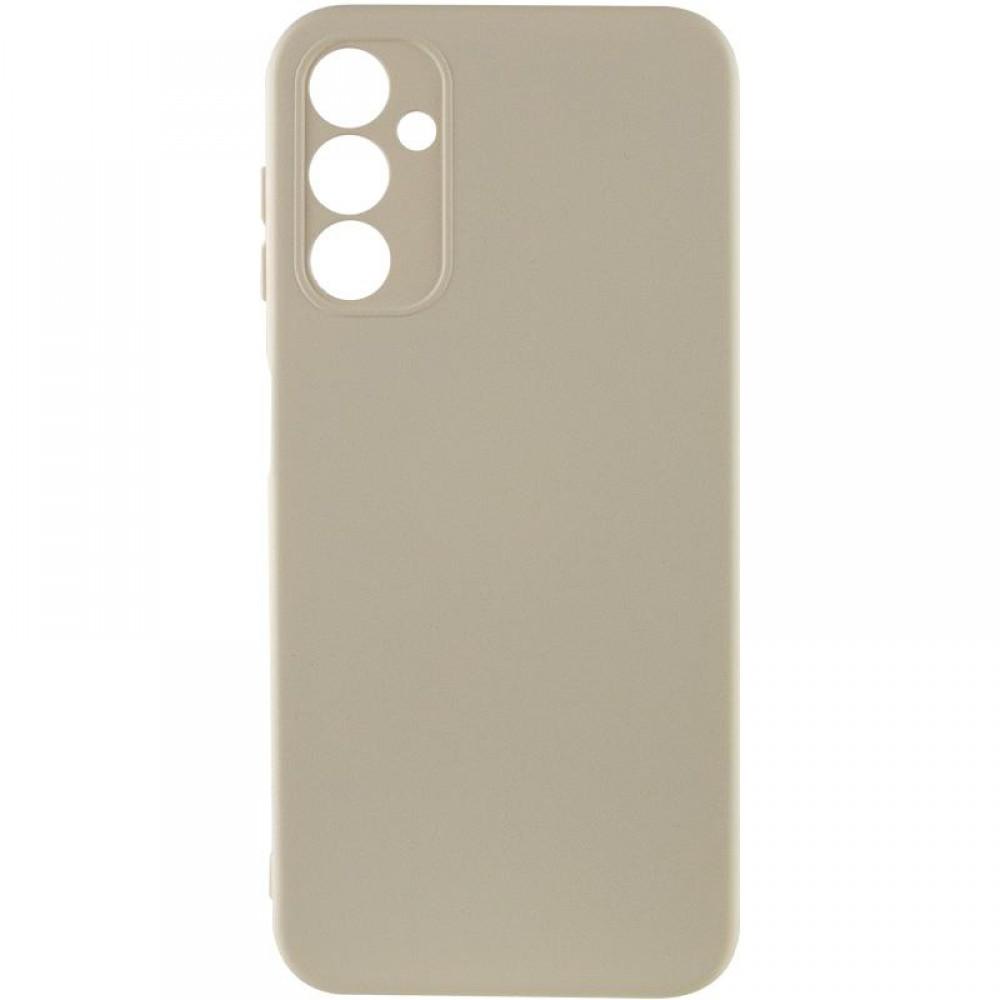 Чохол TPU GETMAN Liquid Silk Full Camera для Samsung Galaxy M34 5G Пісочний / Sand