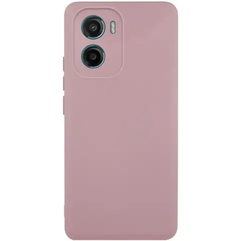 Чохол Silicone Cover Ummi Lakshmi Full Camera (AA) для Motorola Moto G06 Рожевий / Pink Sand