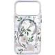 TPU+PC чохол Clear Garden with MagSafe для Apple iPhone 17 Pro (6.3") White Gardenia