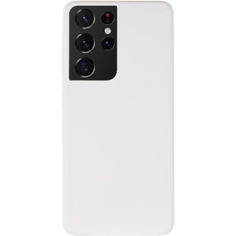 Чохол Silicone Cover Lakshmi (AA) для Samsung Galaxy S21 Ultra Білий / White