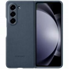 Шкіряний чохол Leather Case (AAA) для Samsung Galaxy Z Fold5 Blue