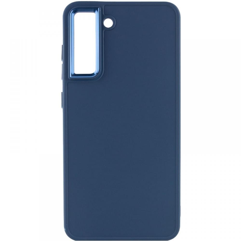 TPU чохол Bonbon Metal Style для Samsung Galaxy S23 Синій / Cosmos blue