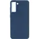 TPU чохол Bonbon Metal Style для Samsung Galaxy S23 Синій / Cosmos blue