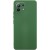 Чохол Silicone Cover Ummi Lakshmi Full Camera (AA) для Xiaomi Mi 11 Lite Зелений / Dark green