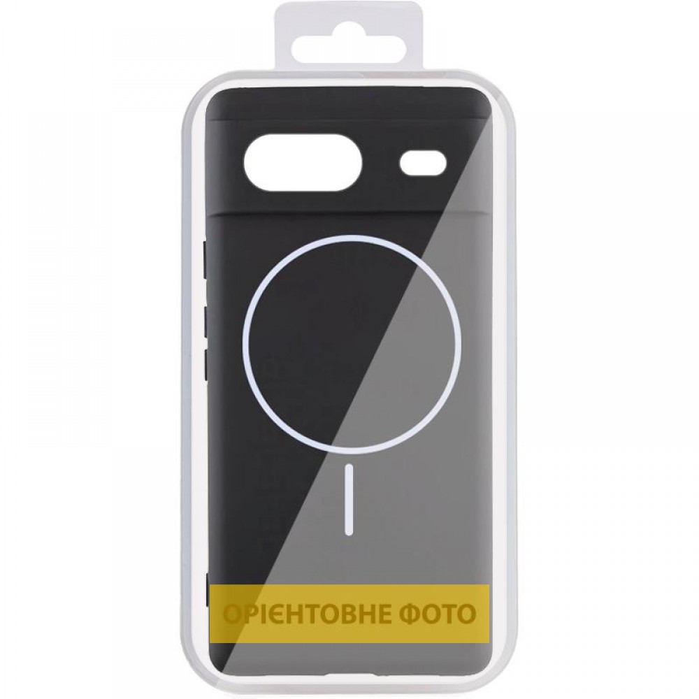 Чохол Silicone Cover Lakshmi Full Camera (AA) with MagFit для Google Pixel 9a Чорний / Black