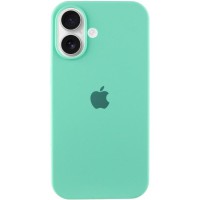 Чохол Silicone Case Full Protective (AA) для Apple iPhone 16 Plus (6.7") Бірюзовий / Marine Green