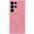 Чохол Silicone Cover Lakshmi Full Camera (AA) with MagFit для Samsung Galaxy S23 Ultra Рожевий / Light pink