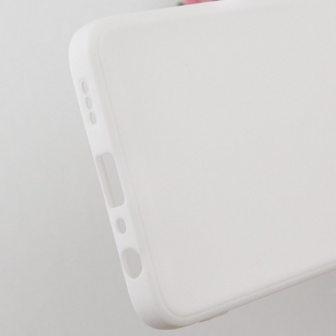 Силіконовий чохол Candy Full Camera для Oppo Reno 8 T 4G Білий / White