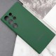 Чохол Silicone Cover Lakshmi Full Camera (AAA) with Logo для Samsung Galaxy S25 Ultra Зелений / Cyprus Green