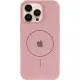 Чохол Silicone Case Full Protective (AA) V2 with MagSafe для Apple iPhone 16 Pro (6.3") Рожевий / Pink Sand