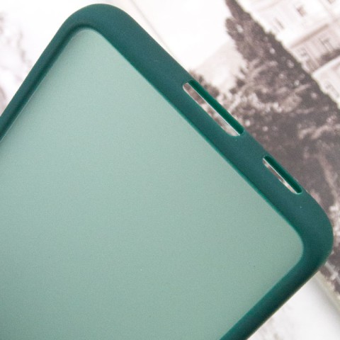 Чохол TPU+PC Lyon Frosted для Samsung Galaxy S21 FE Green