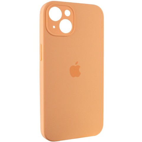 Чохол Silicone Case Full Camera Protective (AA) для Apple iPhone 15 Plus (6.7") Помаранчевий / Cantaloupe