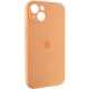 Чохол Silicone Case Full Camera Protective (AA) для Apple iPhone 15 Plus (6.7") Помаранчевий / Cantaloupe