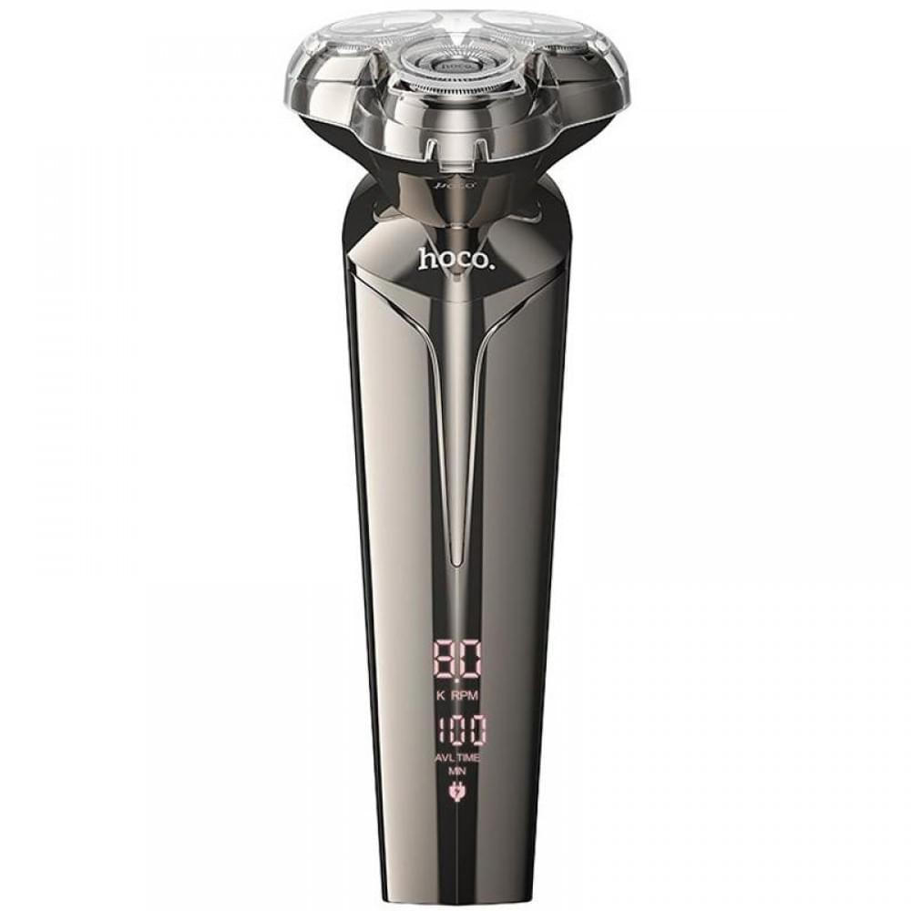 Портативна електробритва Hoco HP39 Three-head shaver Metal gray