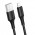 Дата кабель Borofone BX47 Coolway USB to Lightning (1m) Чорний