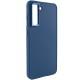 TPU чохол Bonbon Metal Style для Samsung Galaxy S23 Синій / Cosmos blue