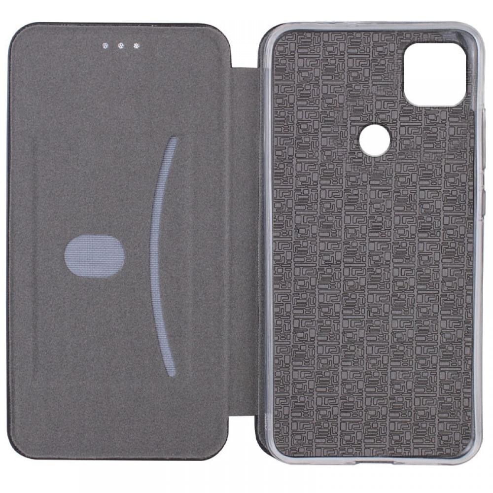 Шкіряний чохол-книжка Classy для Xiaomi Redmi 9C / 10A Темно-синій