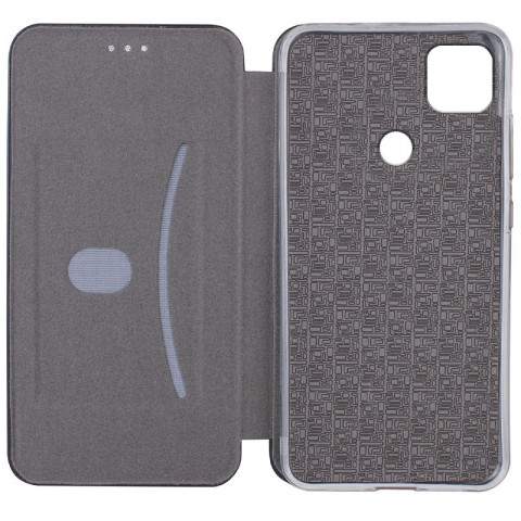 Шкіряний чохол-книжка Classy для Xiaomi Redmi 9C / 10A Темно-синій