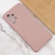 Чохол Silicone Cover Lakshmi Full Camera (AAA) для Samsung Galaxy A32 4G Рожевий / Pink Sand