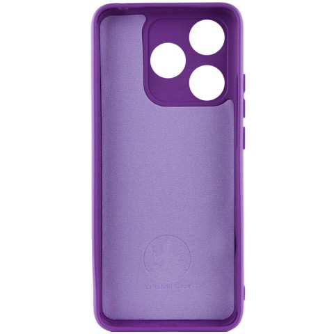Чохол Silicone Cover Lakshmi Full Camera (A) для TECNO Spark 10 Фіолетовий / Purple
