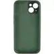 Чохол Silicone Case Full Camera Protective (AA) для Apple iPhone 13 (6.1") Зелений / Cyprus Green
