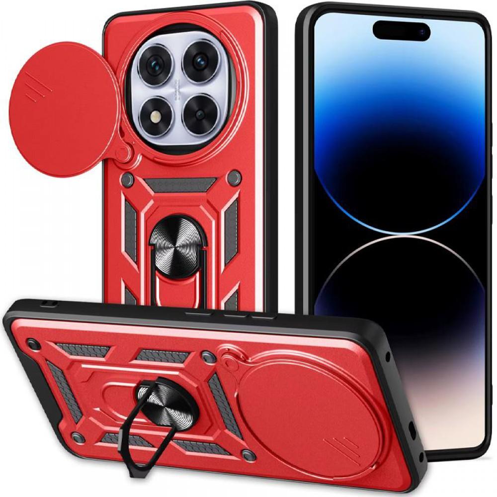 Чохол Ummi Camshield Serge Ring для Xiaomi Redmi Note 14 Pro 5G / Poco X7 Червоний