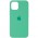 Чохол Silicone Case Full Protective (AA) для Apple iPhone 14 Pro Max (6.7") Зелений / Spearmint