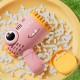 Пістолет для мыльных пузырей Dinosaur Bubble Gun з насадкой на 40 отверстий 50ml Pink