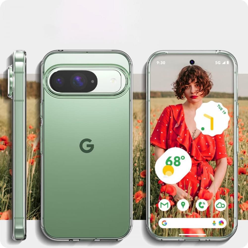 TPU чохол Epic Transparent 1,5mm для Google Pixel 9 / 9 Pro / 10 / 10 Pro Безбарвний (прозорий)