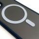 TPU+PC чохол Metal Buttons with MagSafe для Apple iPhone 12 Pro Max (6.7") Синій