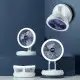 Настольный складной вентилятор Folding Fan 2in1 with Night Light