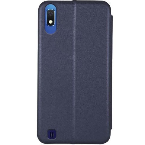 Шкіряний чохол-книжка Classy для Samsung Galaxy A10 (A105F) Темно-синій