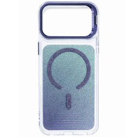 Чохол TPU+PC Jewel Sparkle with MagSafe для Apple iPhone 17 Pro (6.3") Royal Blue