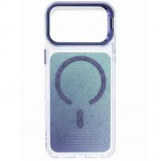 Чохол TPU+PC Jewel Sparkle with MagSafe для Apple iPhone 17 Pro (6.3") Royal Blue