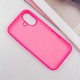 Чохол Silicone Case Full Protective (AA) для Apple iPhone 16 Plus (6.7") Рожевий / Barbie pink