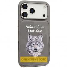 TPU+PC чохол Animal Club для Apple iPhone 17 Air (6.5") Titanium Gray